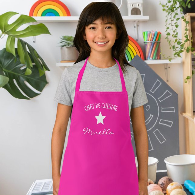 Personalized apron for kids - Kids' cooking apron (Creator Uploaded)