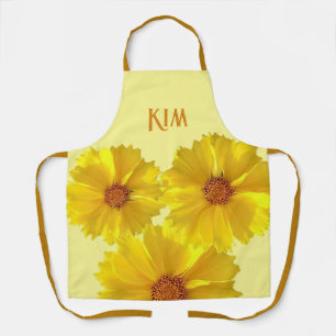 Personalized Apron, the 'Wildflowers' Collection. Apron