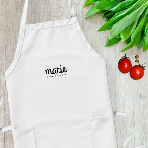 Personalized apron with name / Kitchen apron