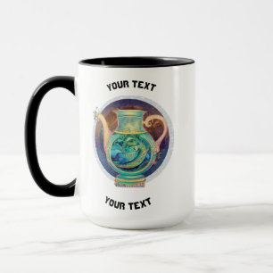 PERSONALIZED Aquarius ZODIAC SIGN  Mug
