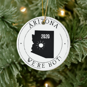 Personalized Arizona Ornament