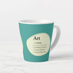 Personalized Art Dictionary Style Coffee Mug