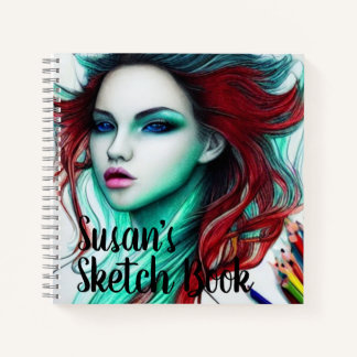 Personalized Art Sketch Book