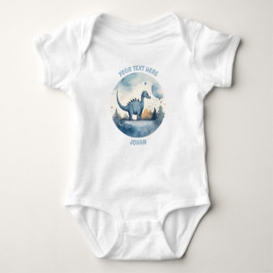Personalized baby Dinosaur bodysuit