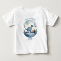 Personalized Baby Dinosaur Tee
