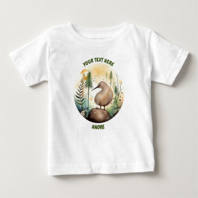 Personalized Baby Kiwi Tee (Front)