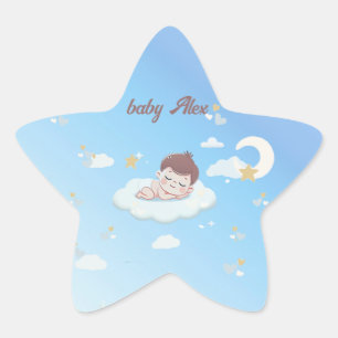 Personalized Baby Stickers – Dreamy & Customizabl
