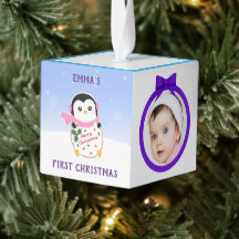 Personalized Baby's First Christmas Ornament