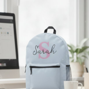 personalized backpack, kids fashion, customized  printed backpack