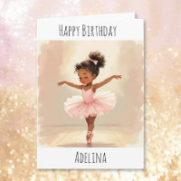 Personalized Ballerina Birthday + Coloring Page