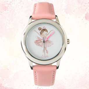 Personalized Ballerina Children's Watch