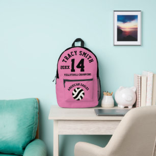 Personalized Basketball Backpack name team number