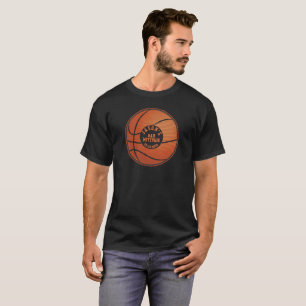 Personalized Basketball Bar Mitzvah T-Shirt