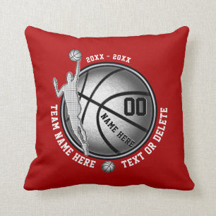 Personalized Basketball Gifts for Players, Seniors Cushion