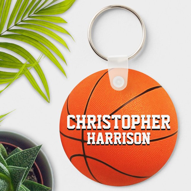 Personalized Basketball Keychain (Creator Uploaded)