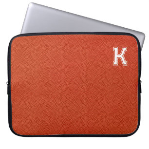 Personalized Basketball Laptop Sleeve