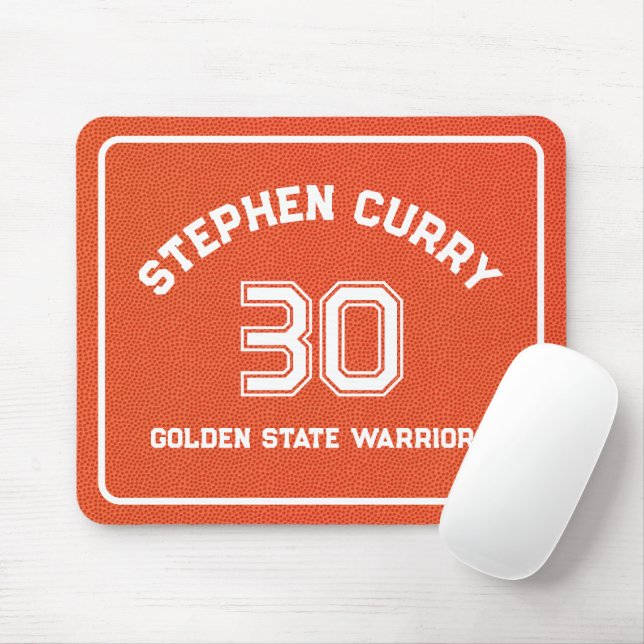 Personalized Basketball Player Sport Simple Fun Mouse Pad (With Mouse)
