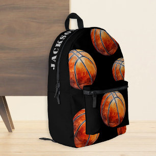 Personalized Basketball  Printed Backpack
