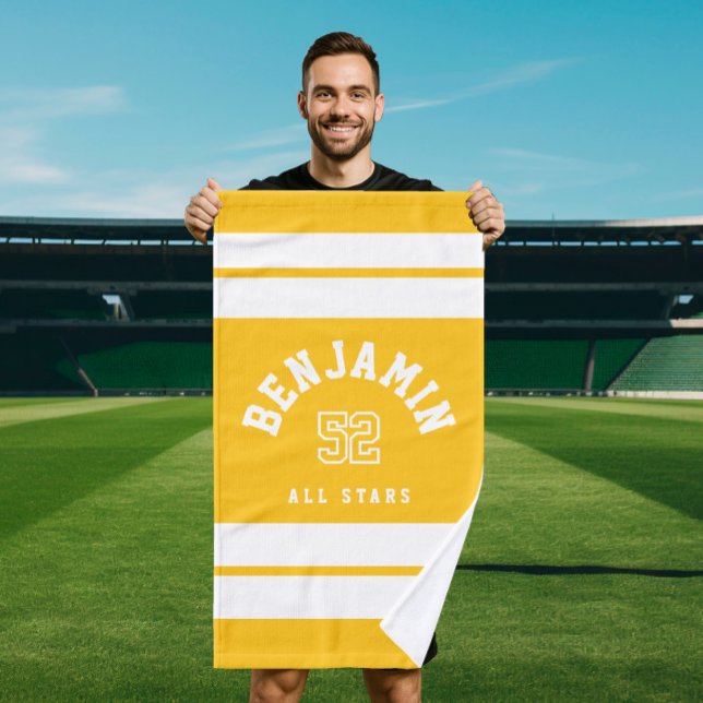 Personalized Basketball Sports Towel -Custom Coach (Creator Uploaded)