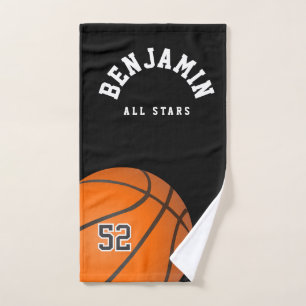 Personalized Basketball Sports Towel -Custom Coach