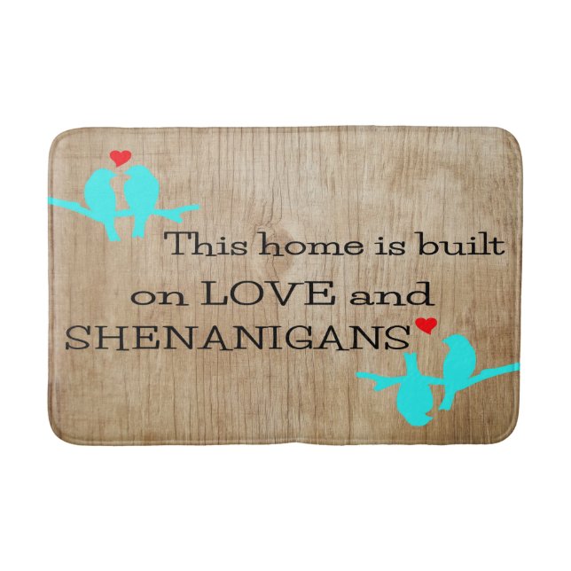 personalized bath mat (Front)