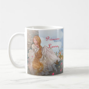 Personalized Beautiful Princess add your name. Coffee Mug
