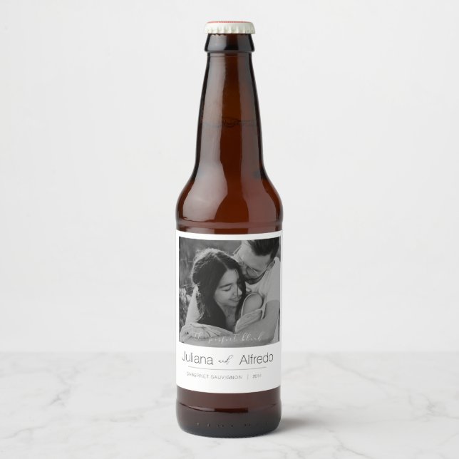 Personalized Beer Bottle Label (Front)