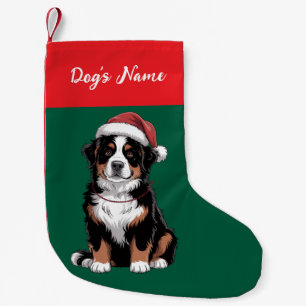 Personalized Bernese Mountain Dog Christmas Small Christmas Stocking