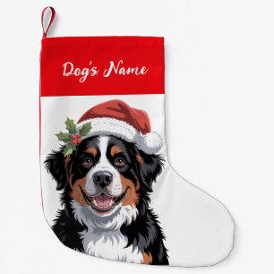 Personalized Bernese Mountain Dog Christmas Small Christmas Stocking