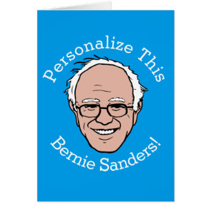 PERSONALIZED Bernie Sanders Cartoon Face