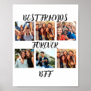 Personalized Best Friends Forever Photo Template T Poster