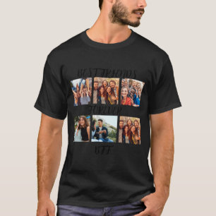 Personalized Best Friends Forever Photo Template T T-Shirt
