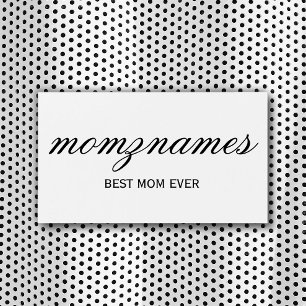 Personalized Best Mom Ever Mothers Day