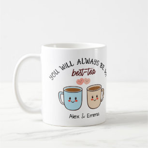 Personalized Best-Tea Couple Coffee Mug