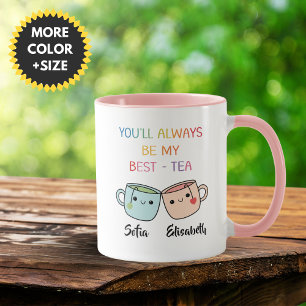 Personalized Best-Tea Mug – Best Friend Gift