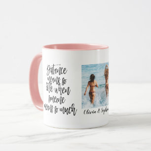 Personalized BFF Long Distance Mug Best Friend
