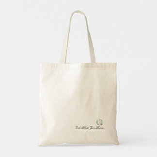 Personalized Bible verse Matthew 11:28 Green Tote Bag