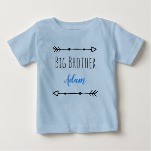 Personalized Big Brother Baby T-Shirt
