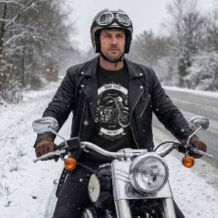 Personalized Biker Winter Sweatshirt Gift