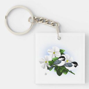 Personalized Bird Keychains