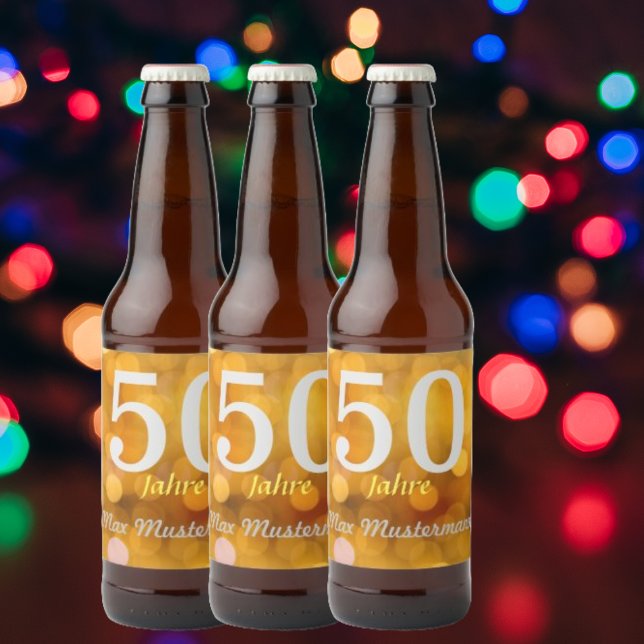 personalized birthday beer bottles bottle label (Creator Uploaded)