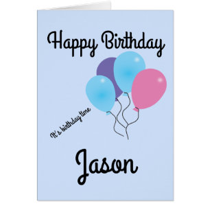 Personalized Birthday Card