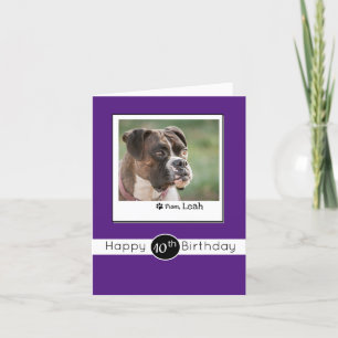 Personalized Birthday Card From Your Dog