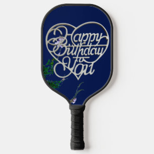 Personalized Birthday to You Pickleball Paddle