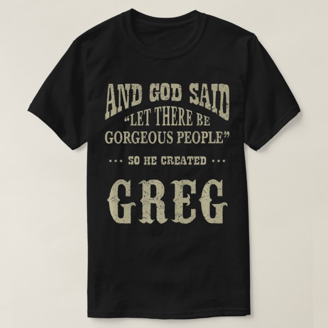 Personalized Birthday Wear Idea For Person Named G T-Shirt (Design Front)