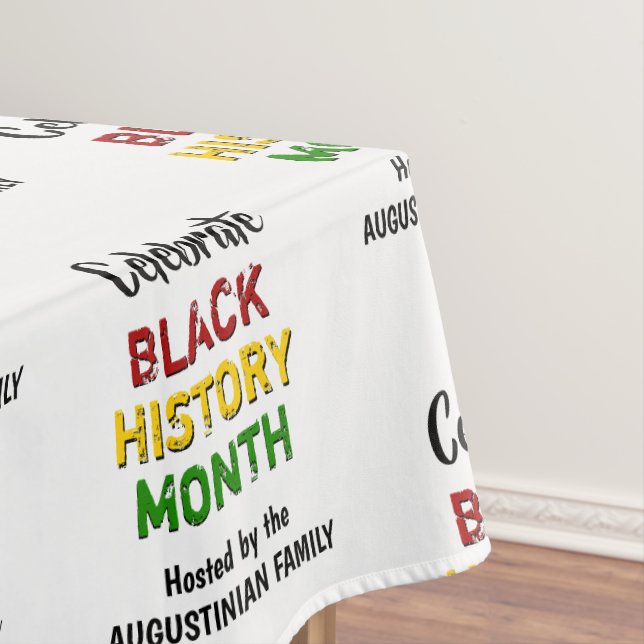 Personalized BLACK HISTORY MONTH  Tablecloth (In Situ)