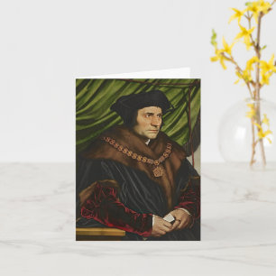 Personalized/Blank Saint Thomas More Card