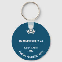 Personalized Blue Keep Calm Learner New driver