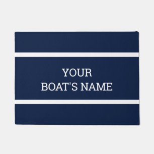 Personalized Boat Name Dock Mat