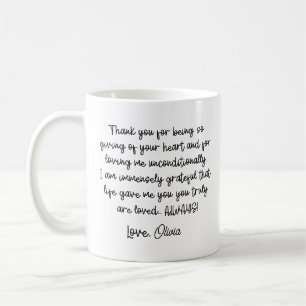 Personalized Bonus Mom Stepmom Mother's Day Gift Coffee Mug